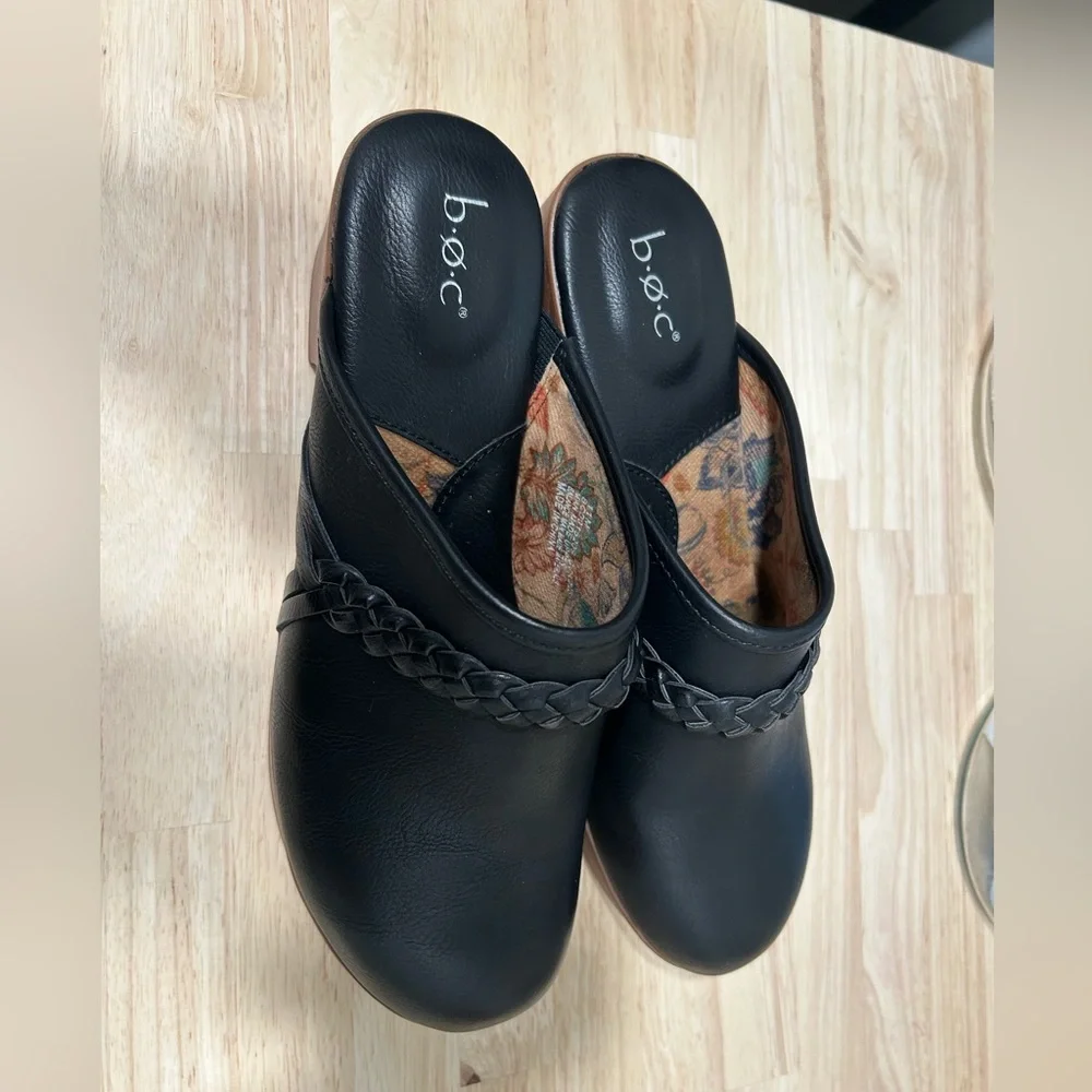 b.o.c. Women's Black clogs new size 11 - Picture 1 of 6
